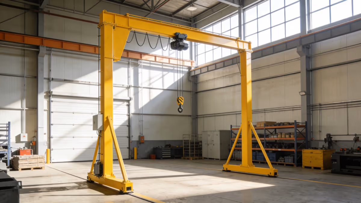 So wählen Sie die richtige Spannweite und Höhe für einen Micro-Gantry-Crane